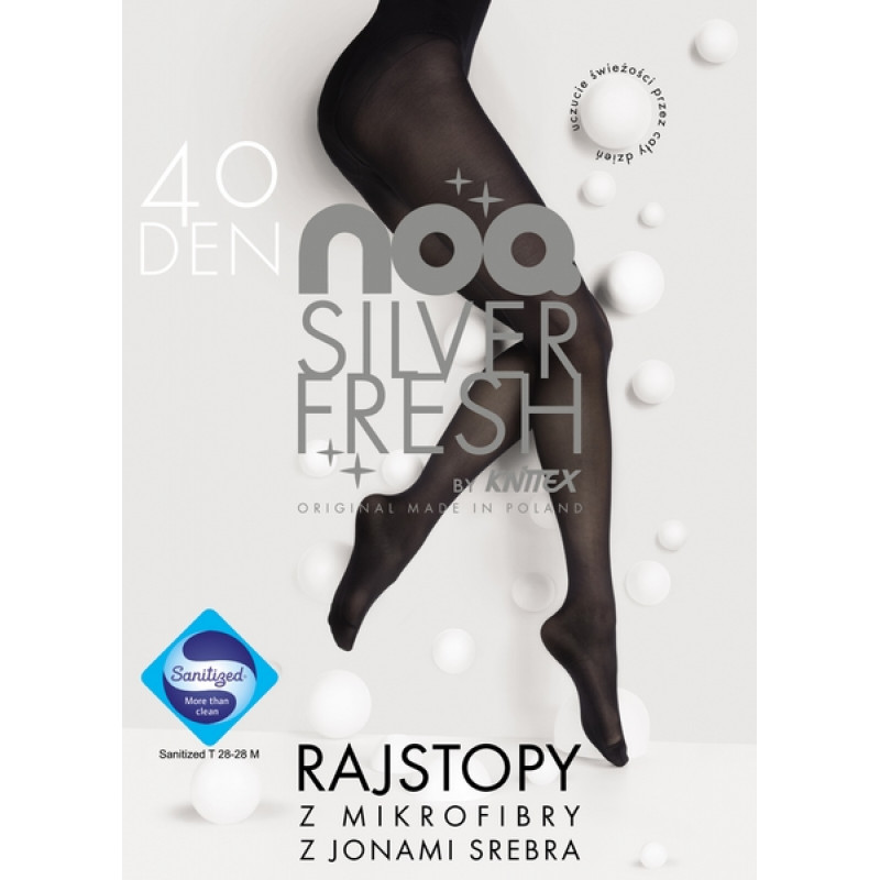 Pančuchové nohavice Knittex SILVER FRESH 40den