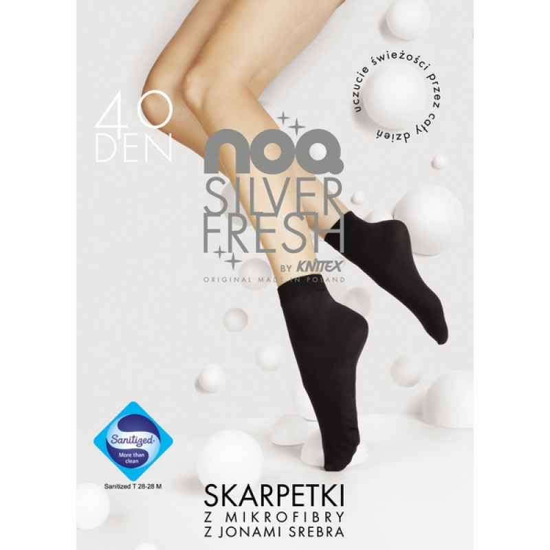 Ponožky Knittex SILVER FRESH 40den