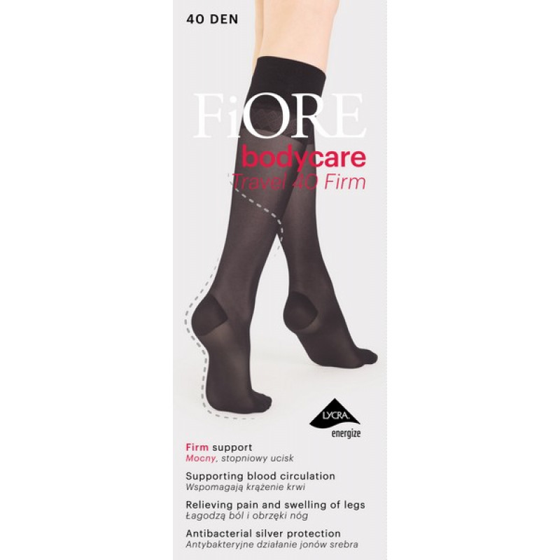 Podkolienky Fiore TRAVEL FIRM 40den