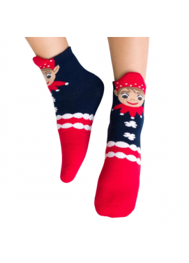 Steven detské froté ponožky vianočný elf