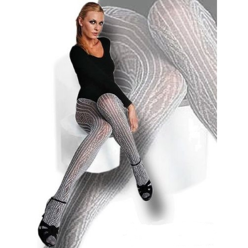 Vzorované pančuchové nohavice Knittex FEEL 120den