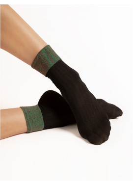 Vzorované ponožky Fiore GILT 40den